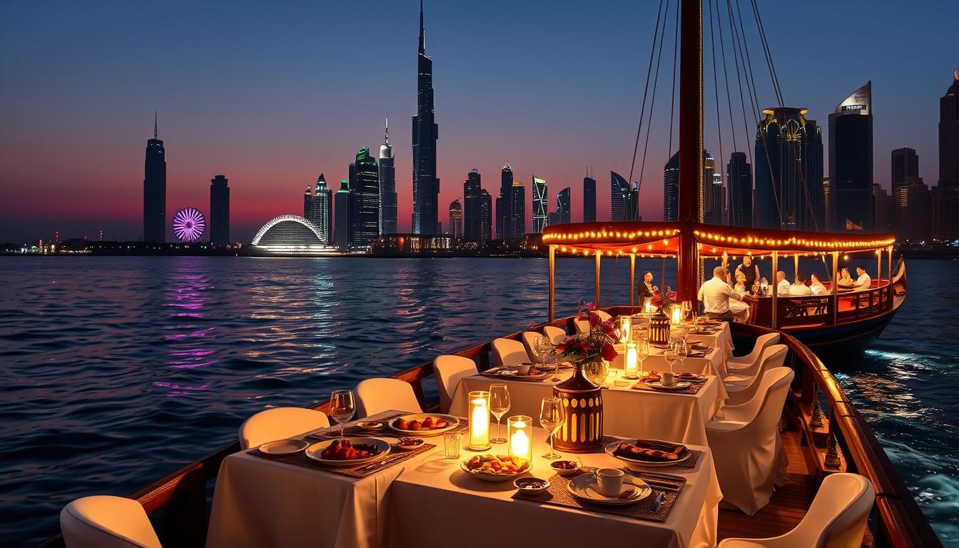 Dhow dinner cruise Dubai