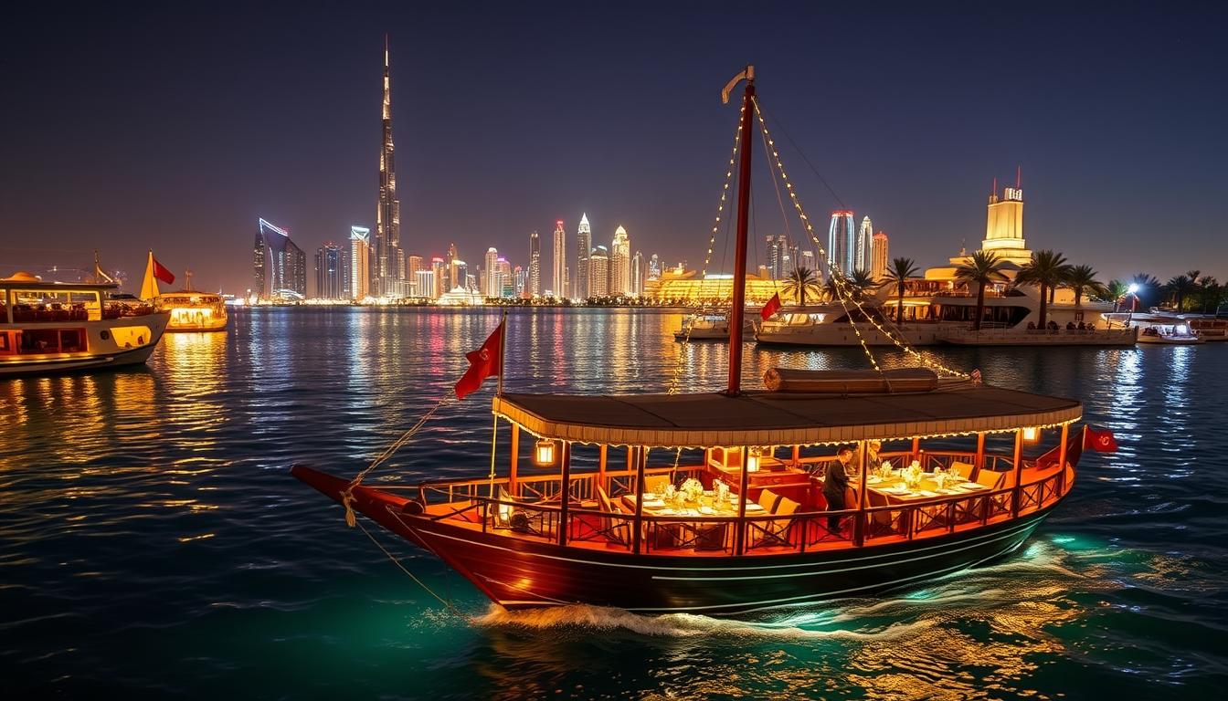 Dinner dhow cruise Dubai