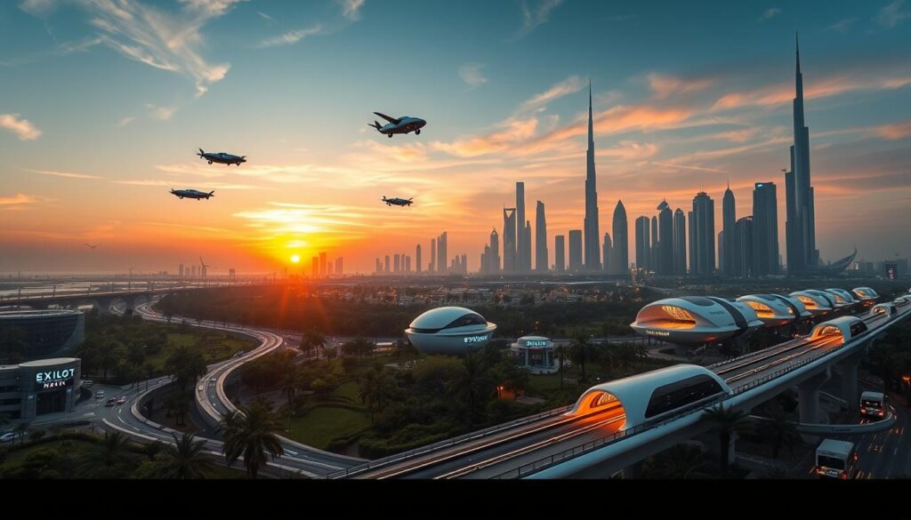 Dubai’s futuristic transport