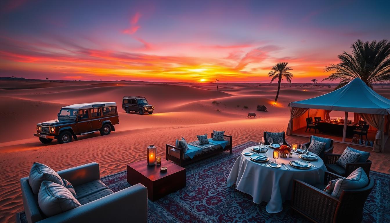 Luxury desert safari Dubai