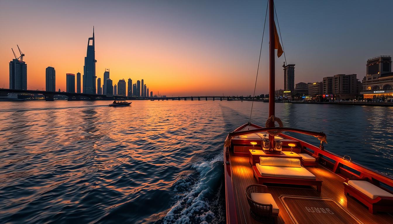 Luxury dhow cruise Dubai