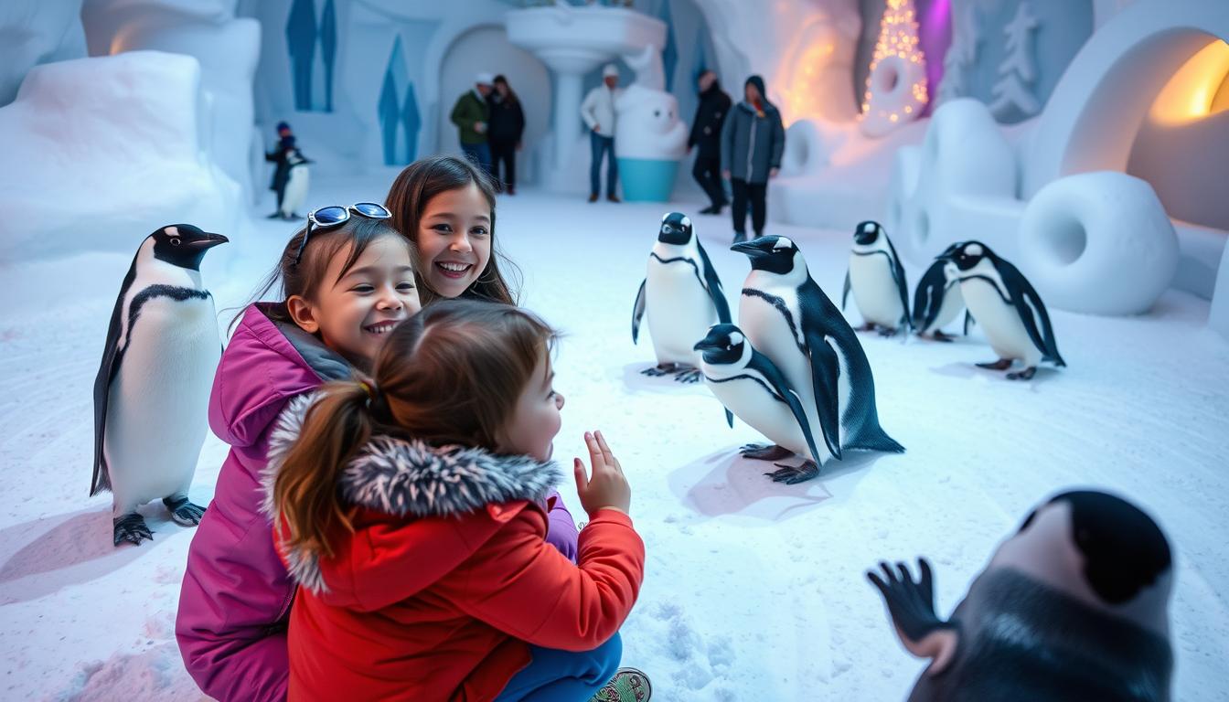 Penguin encounter Ski Dubai