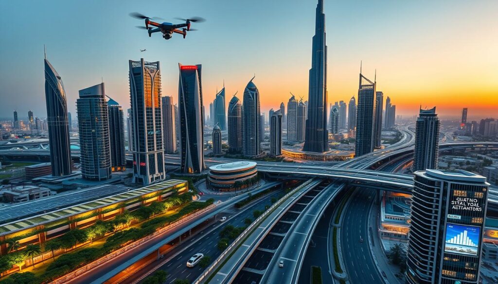 Smart city technology Dubai