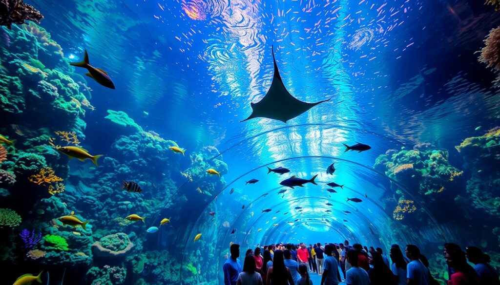 Underwater zoo Dubai