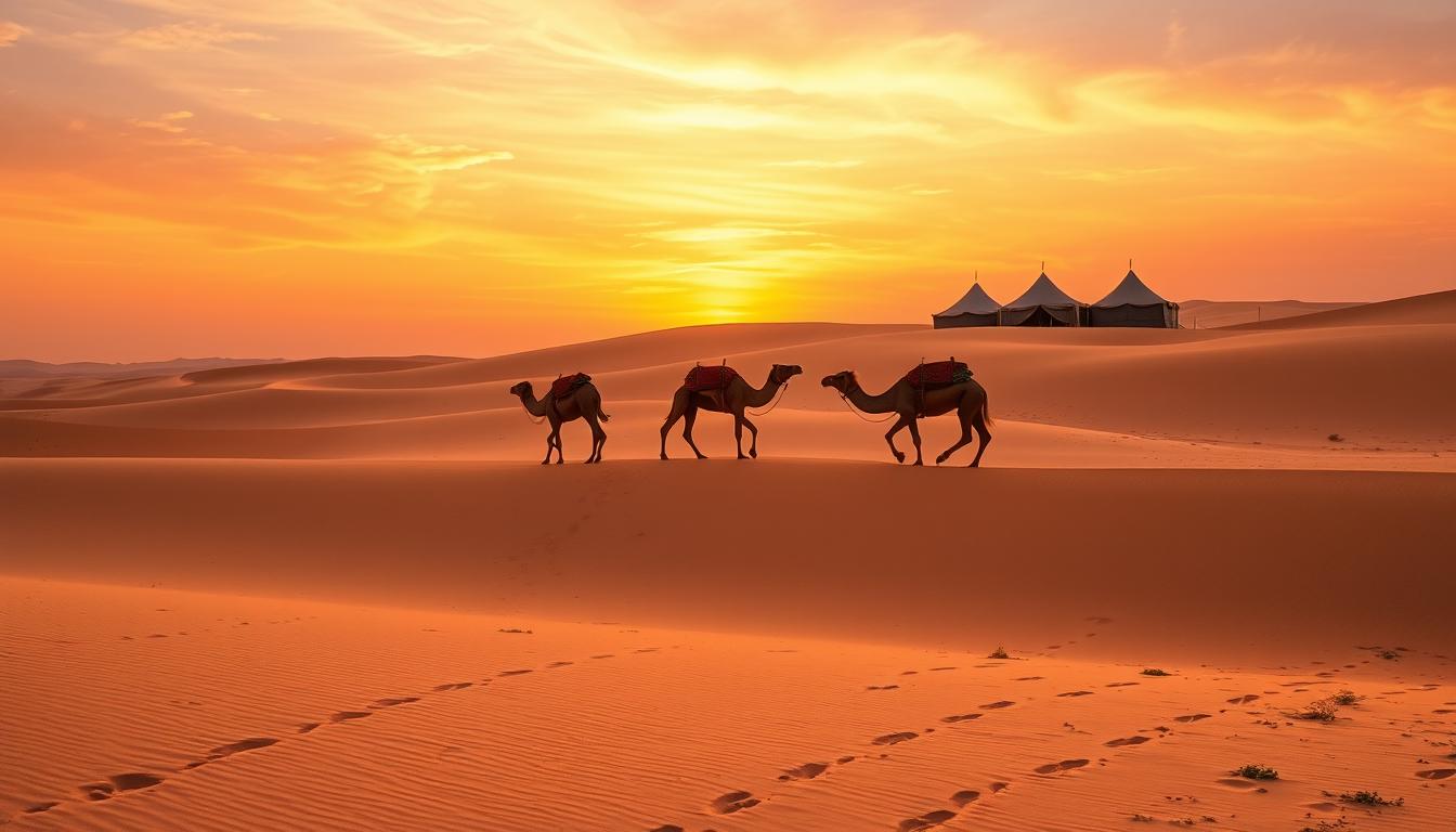 Desert traditions camel tours