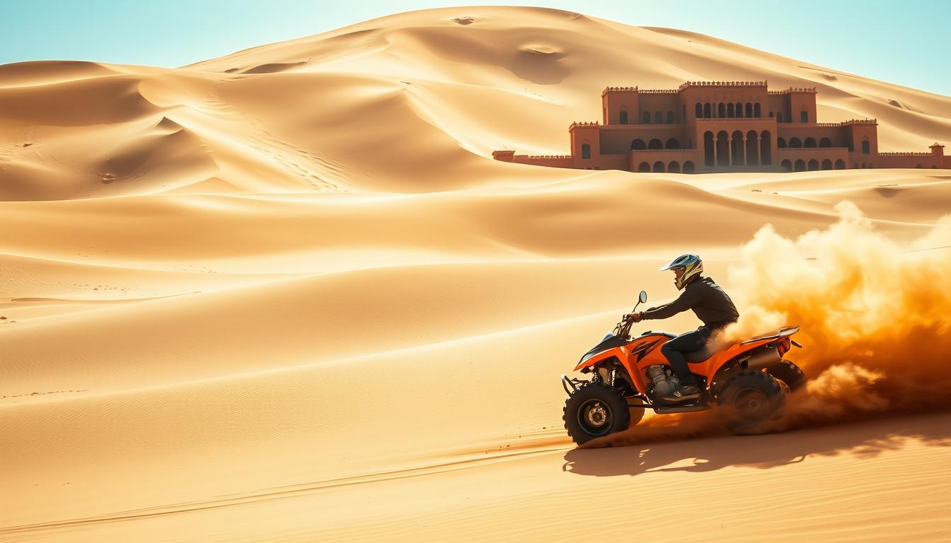 Quad bike thrills Dubai